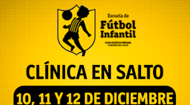 imagen de ¡La Escuelita de Fútbol Infantil de Peñarol llega a Salto!